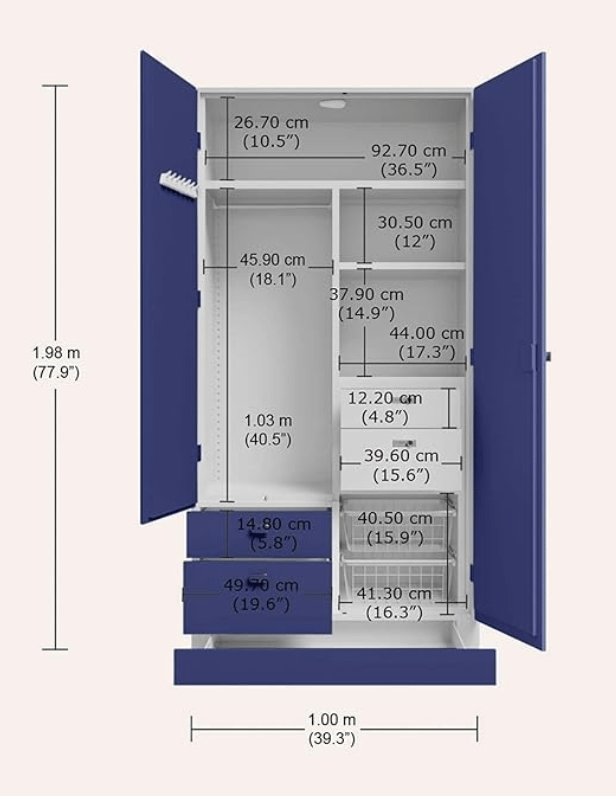 Godrej Auraline Women Premium Navy Blue – Godrej Interio Furniture – View 4