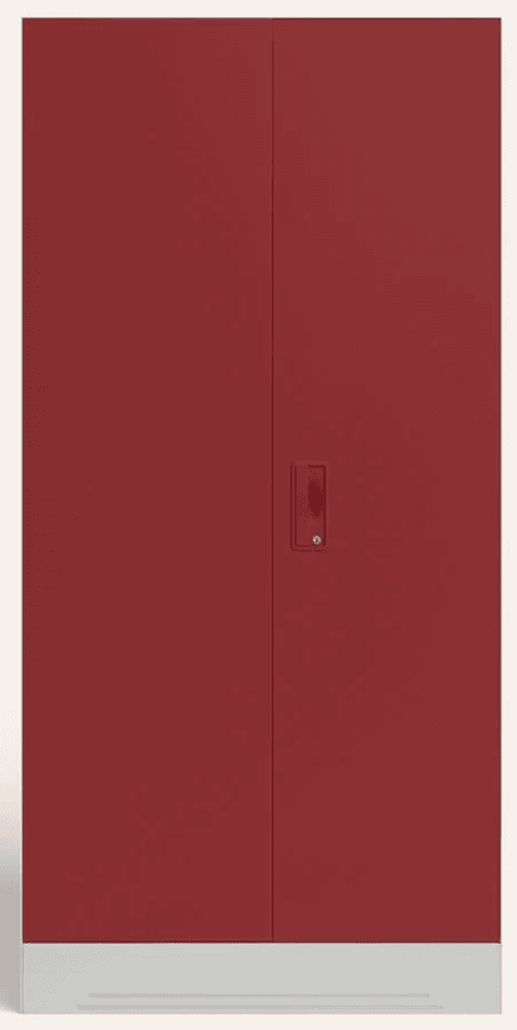 Slimline 2 door Steel Almirah (Semi Gloss Sun Dried Tomato) - Godrej Furniture Mohan Brothers