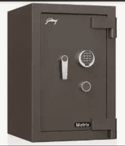 Godrej Matrix Electronic plus Key Lock Safe 2414 EL + KL thumbnail 1 - Godrej Furniture Mohan Brothers
